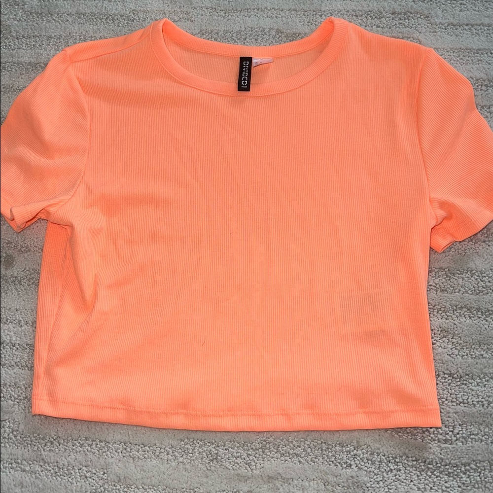 Cutest Neon Cropped Shirt!